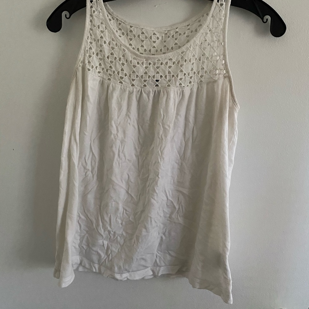 White tank top